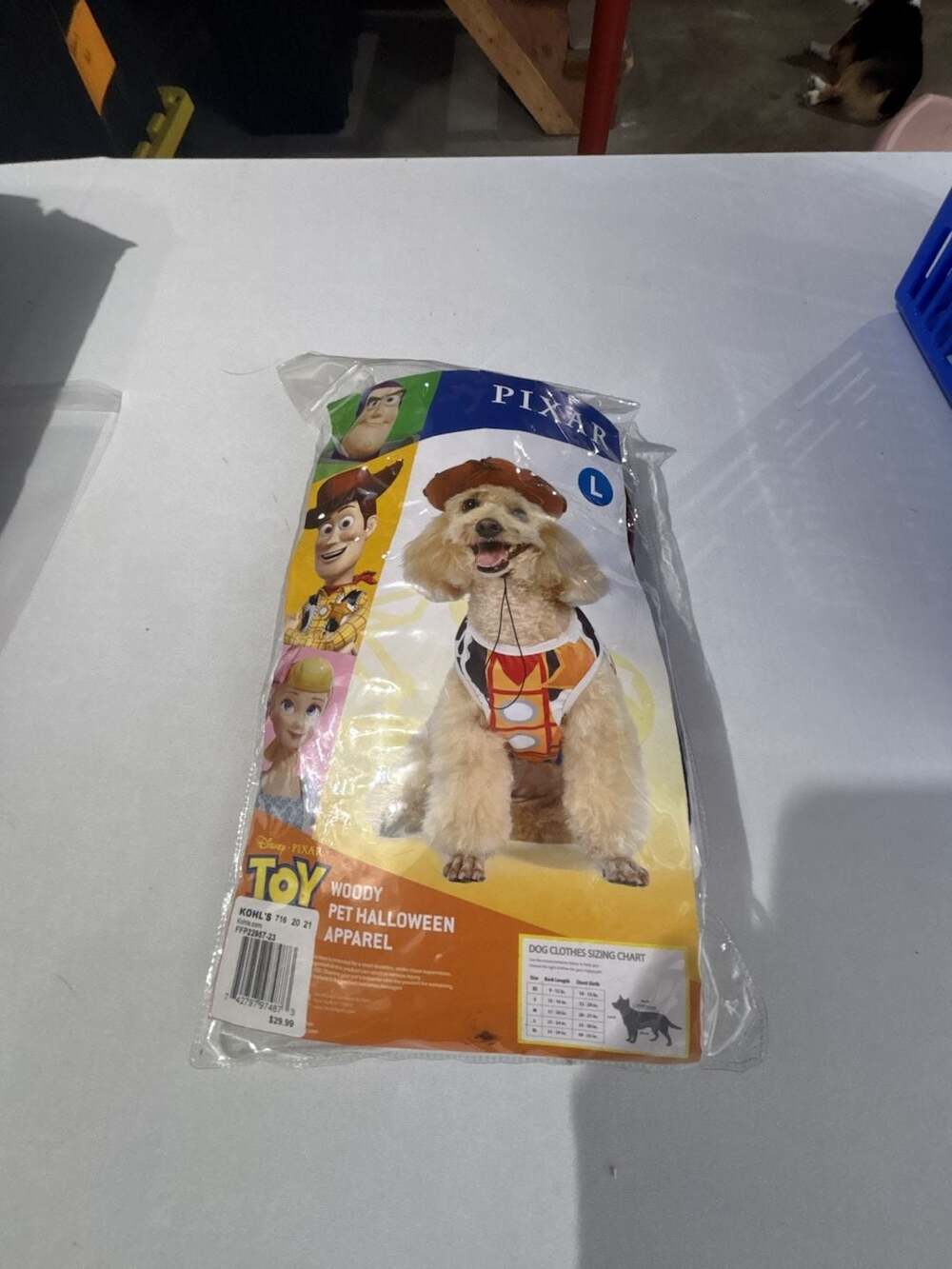 Disney Pixar Toy Story Woody Pet Halloween Apparel Costume